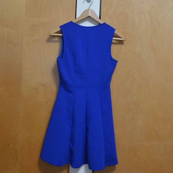 Blue Flare Dress - Picture 2 of 3